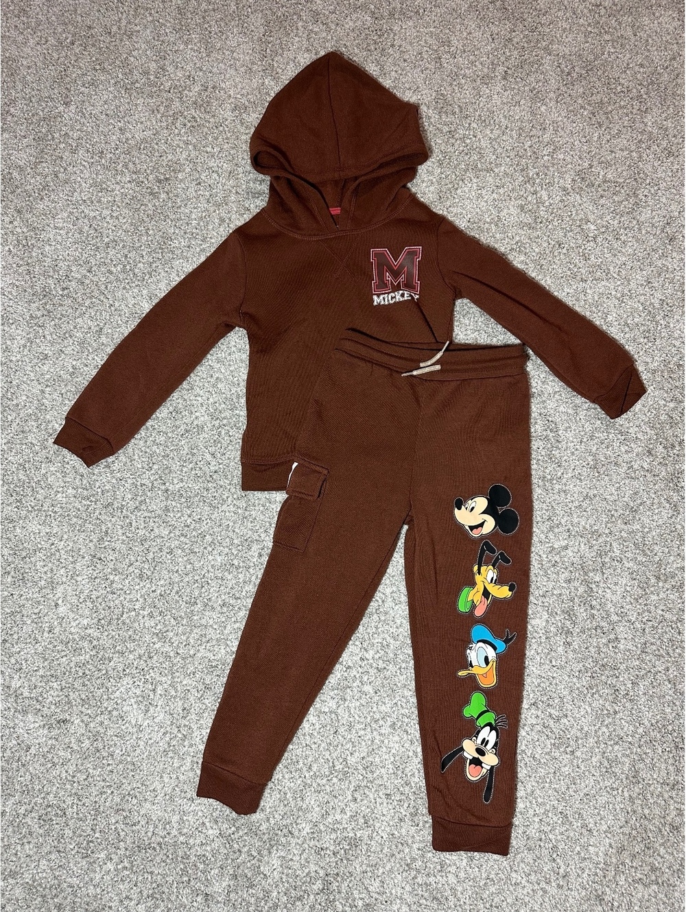 Disney Mickey Mouse & Friends Kids 2-Piece Hoodie & Jogger Set